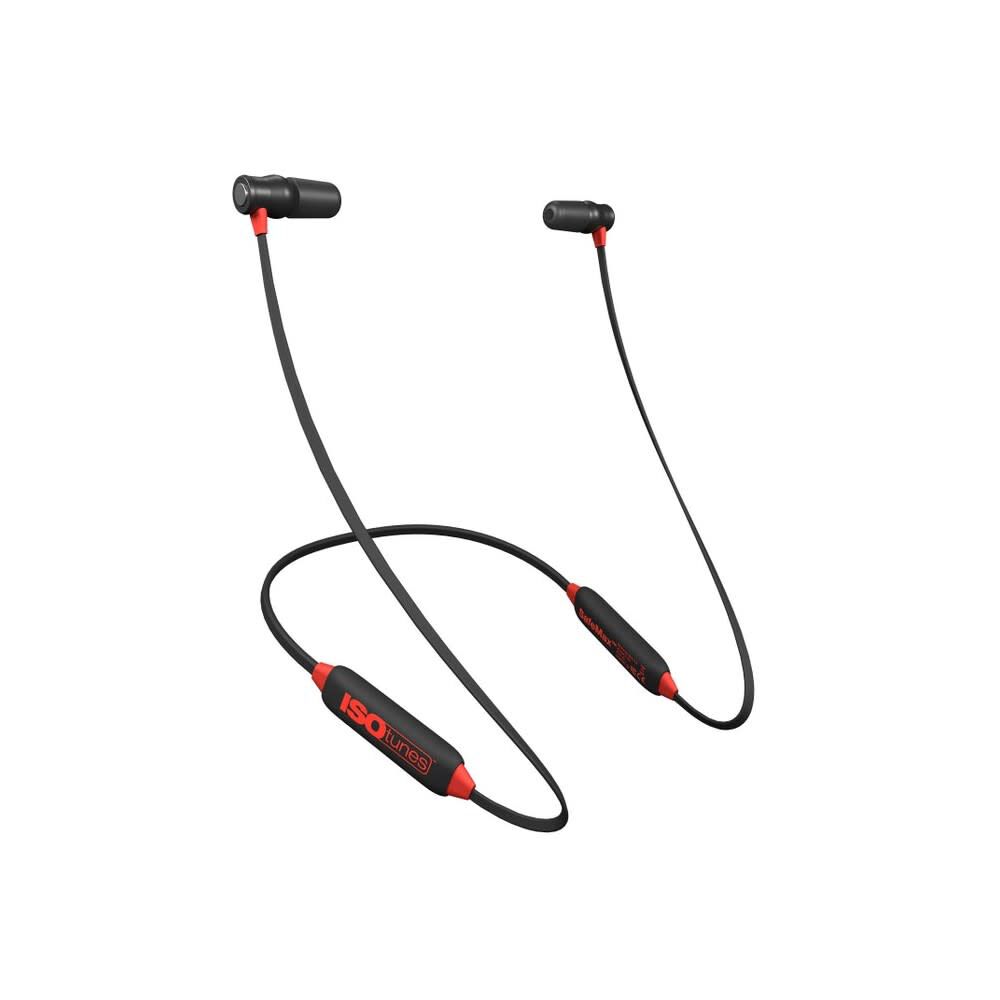 Haven Xtra 2.0 Earbuds Red/Black Noise Isolating IT-25