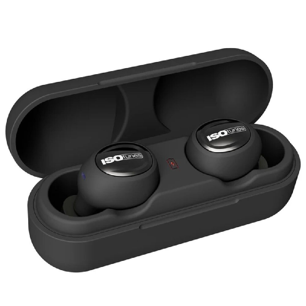 Matte Black Wireless Bluetooth Earbuds IT-13