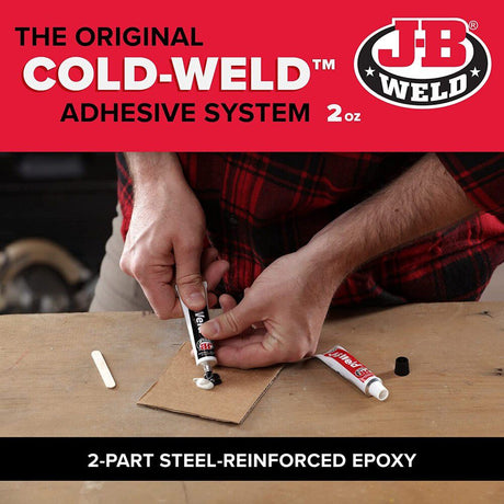 Weld Original Cold Weld 2oz Two Part Steel Reinforced Epoxy 8265S