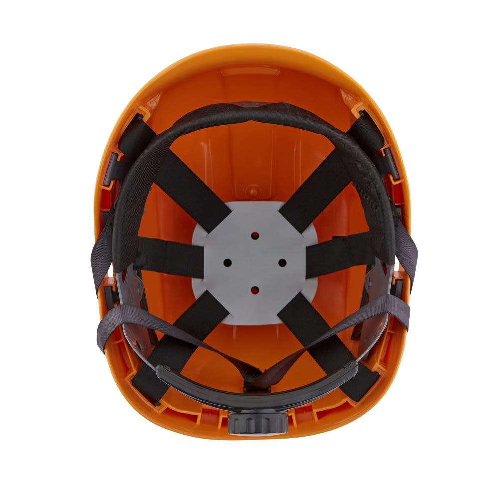 CH-300 Climbing Industrial Hard Hat, Non-Vented, 6-pt. Suspension, Orange 20903