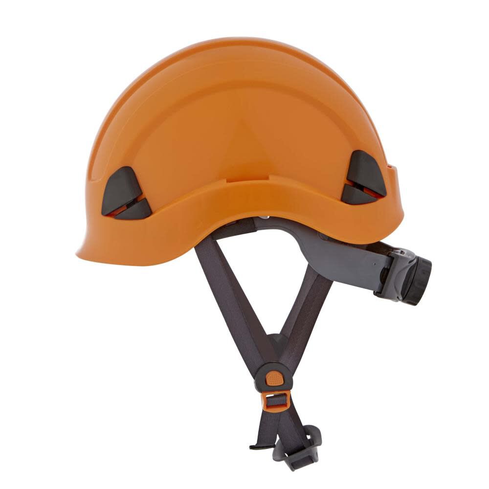 CH-300 Climbing Industrial Hard Hat, Non-Vented, 6-pt. Suspension, Orange 20903