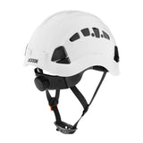 CH-400V Hard Hat, Industrial Climbing Style, 6-pt.Suspension, Vented, White 20920