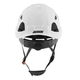 CH-400V Hard Hat, Industrial Climbing Style, 6-pt.Suspension, Vented, White 20920