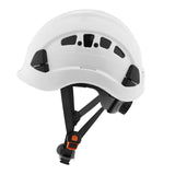 CH-400V Hard Hat, Industrial Climbing Style, 6-pt.Suspension, Vented, White 20920