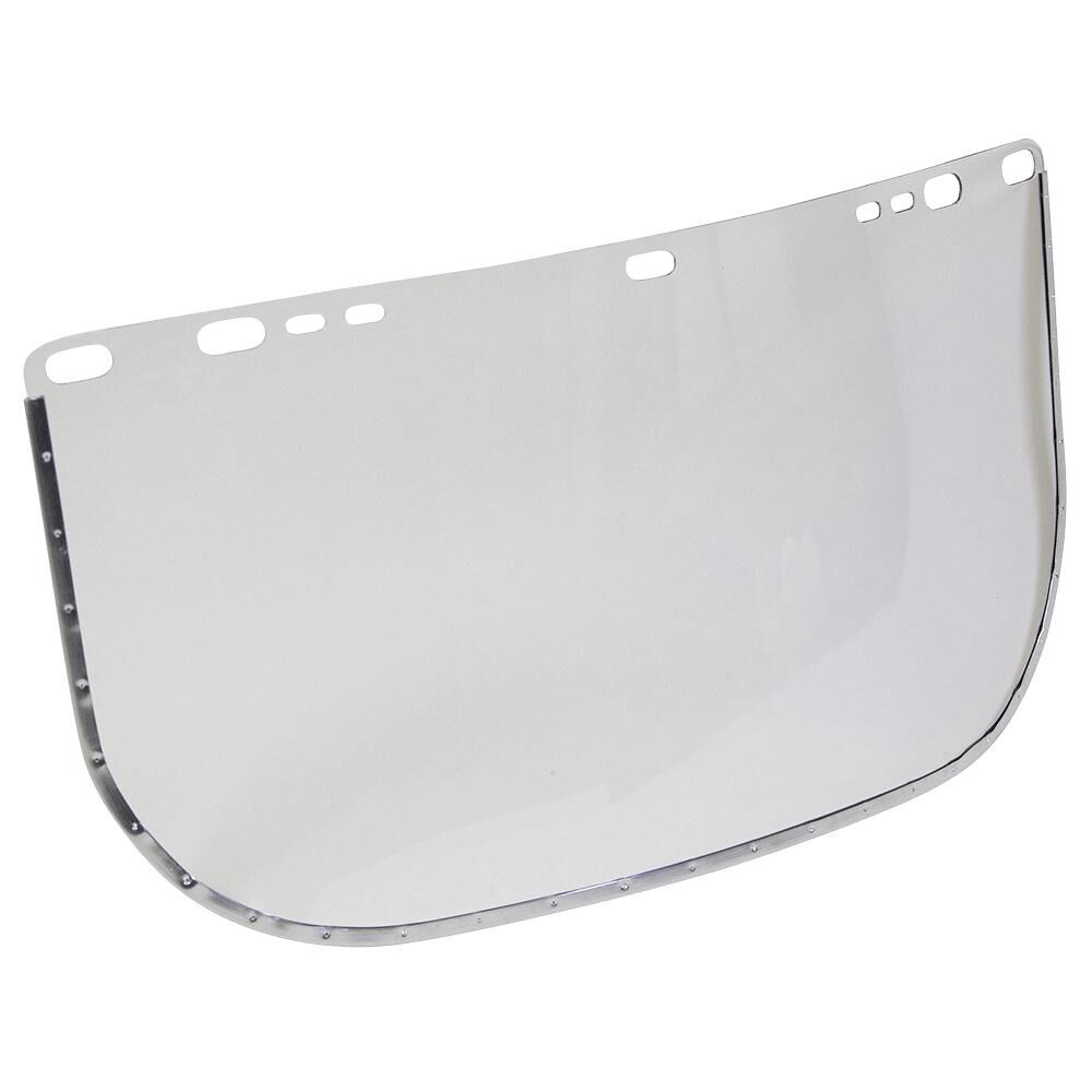 Face Shield Window for Headgear Clear 24 Units/Case Aluminum Bound Acetate 29052