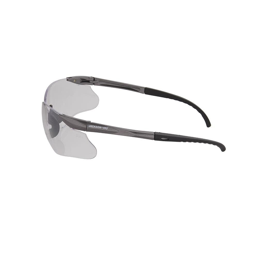 Glasses Anti Fog Coating Clear Lens Gunmetal Frame 50026