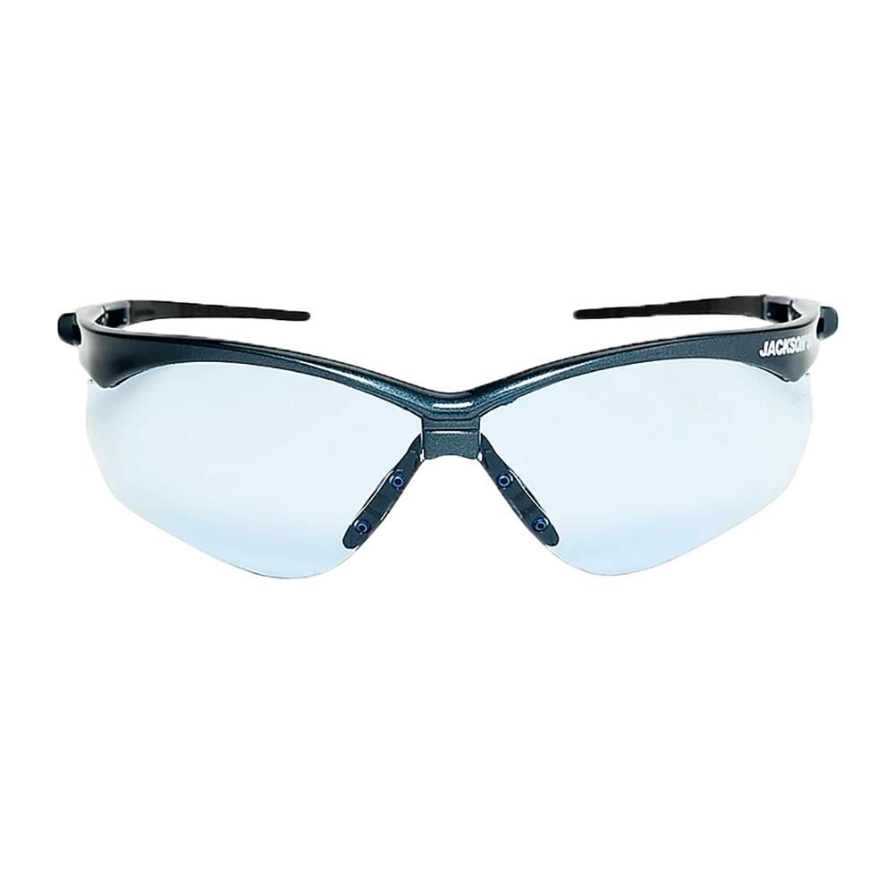 Glasses Anti Scratch Coating Light Blue Lens Blue Frame 50011