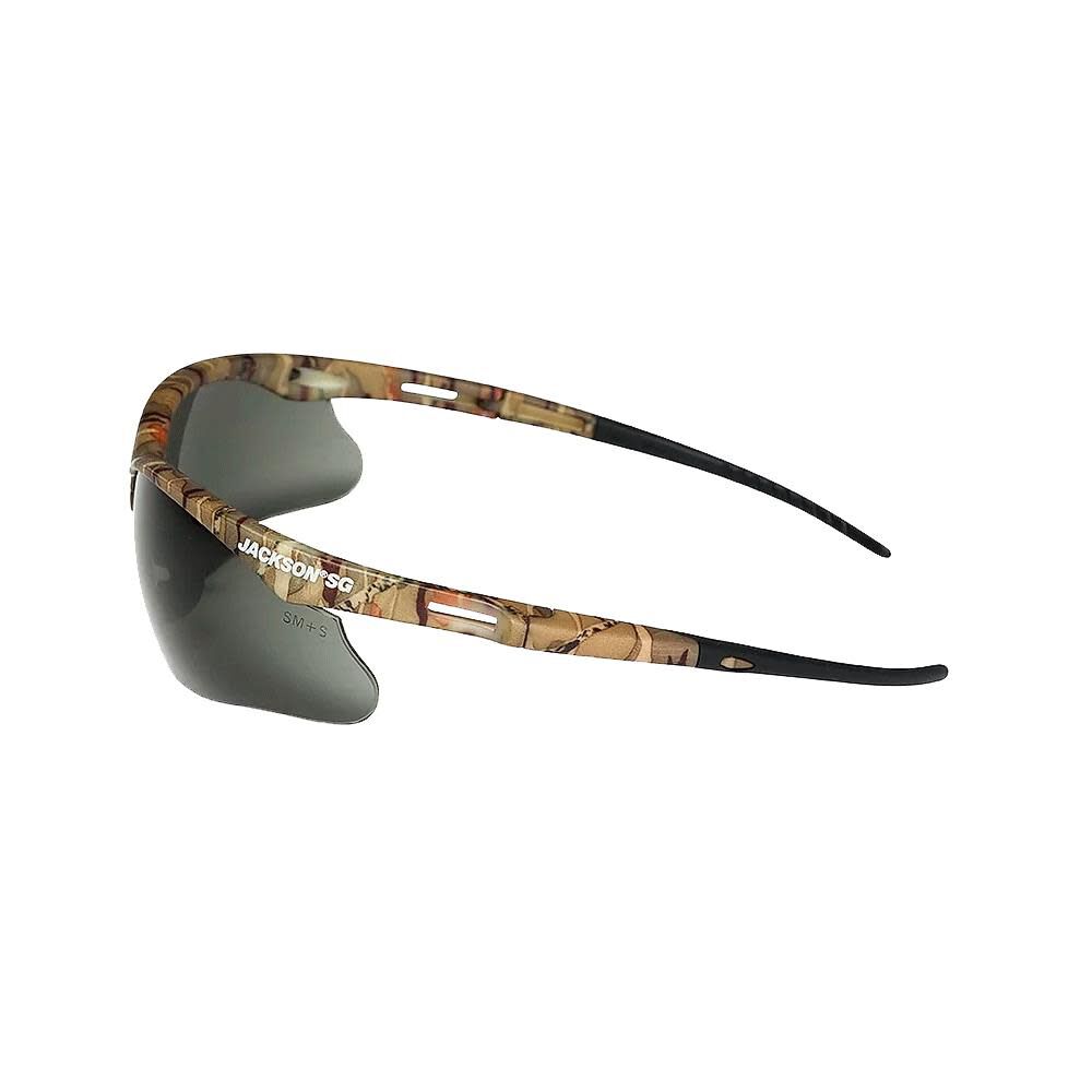 Glasses Anti Scratch Coating Smoke Lens Camo Frame 50015