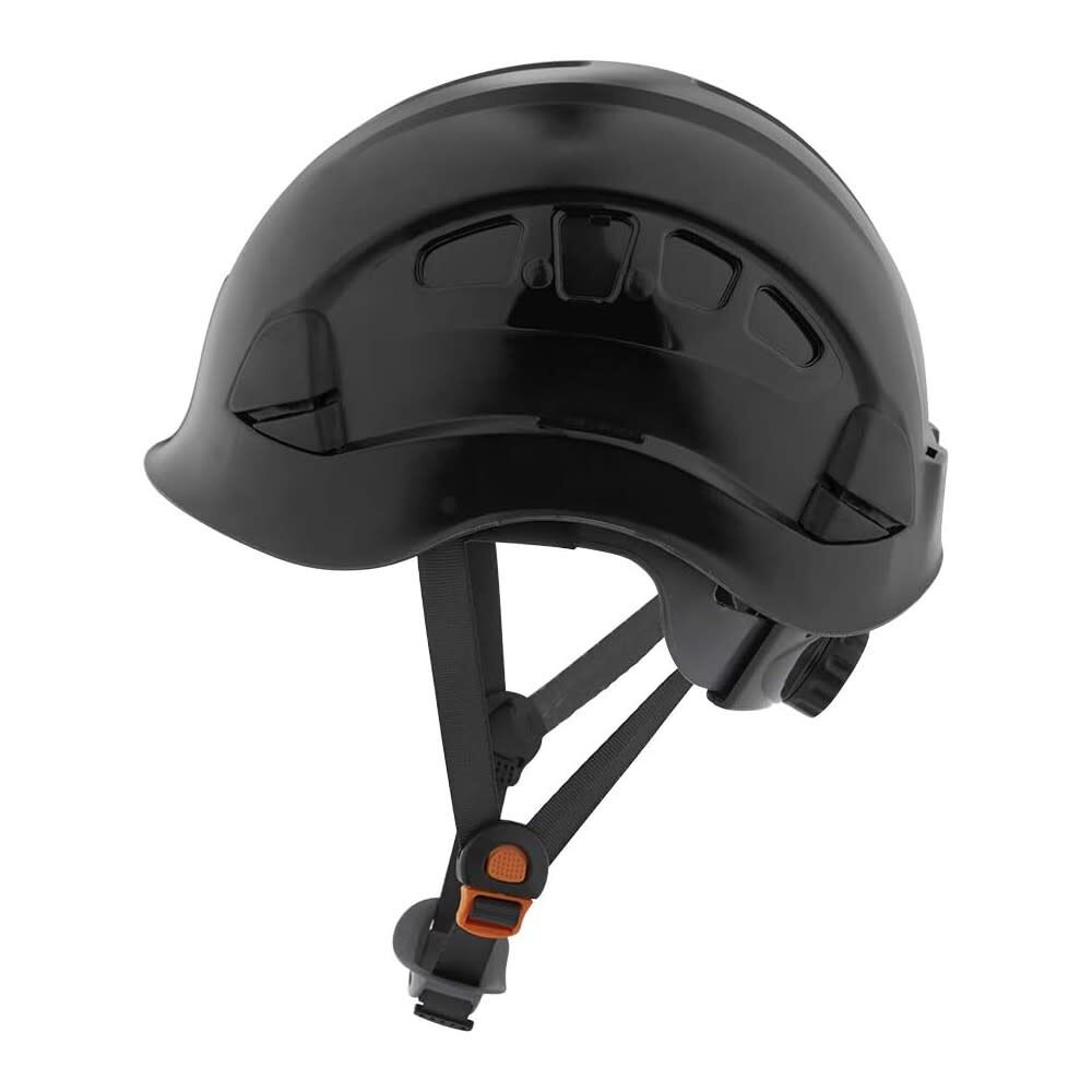 Industrial Climbing Vented Hard Hat, CH-400 Black 20927