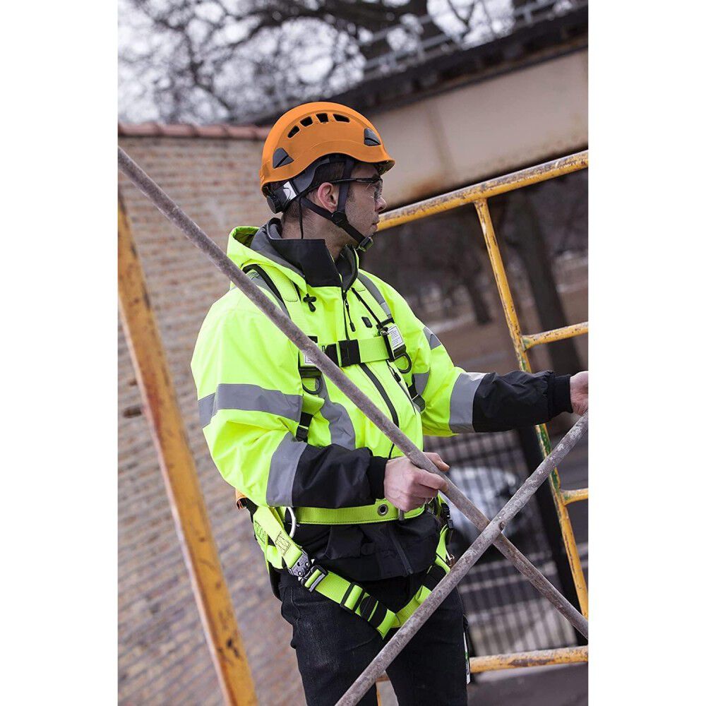 Industrial Climbing Vented Hard Hat, CH-400 Orange 20923