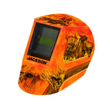 Welding Helmet Hellfire Graphics Variable Shade 3/5-13 47101