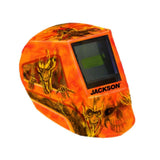 Welding Helmet Hellfire Graphics Variable Shade 3/5-13 47101