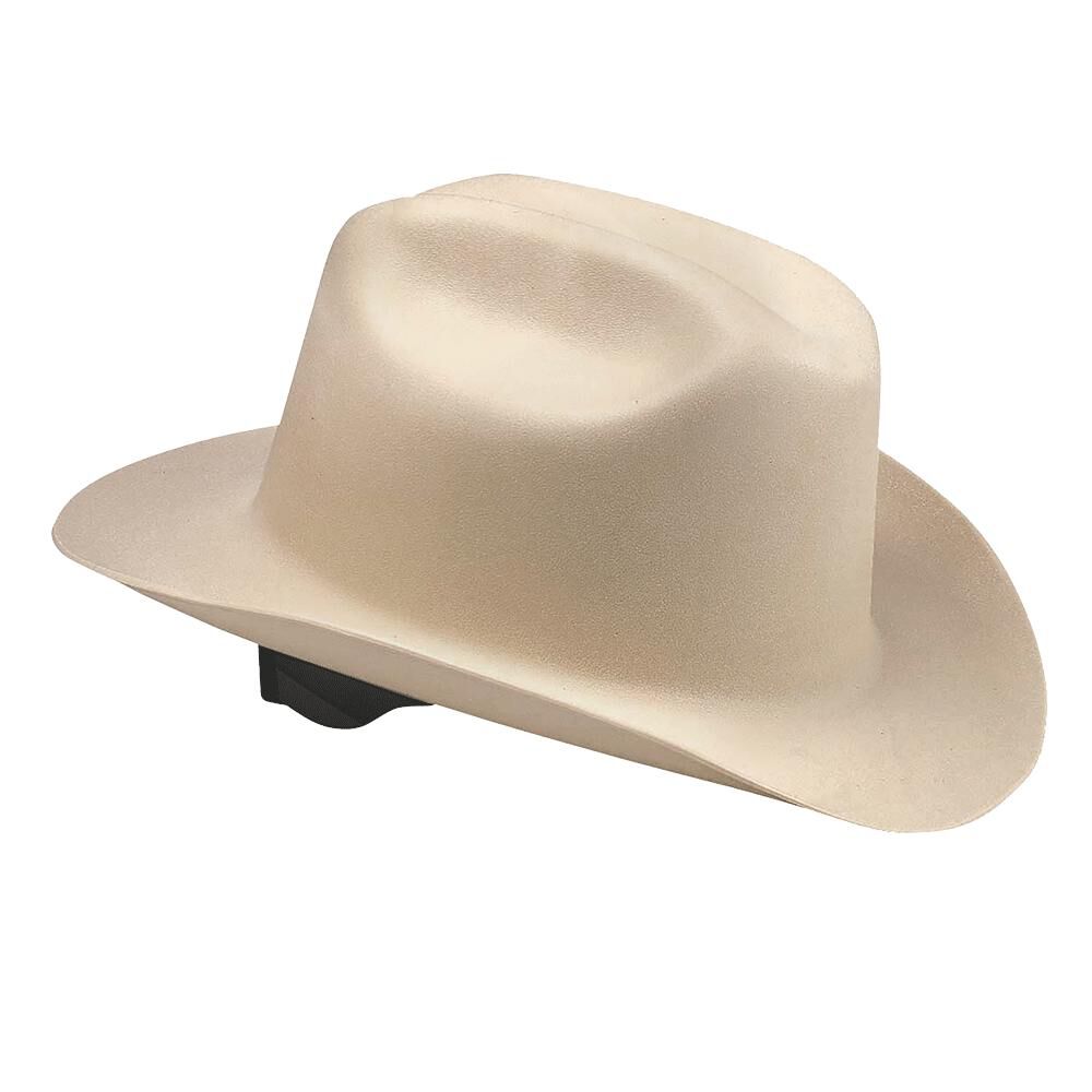 Western Outlaw Safety Hard Hat with 4-Point Ratchet Suspension Cowboy Hat Style 4 Units/Case 19502