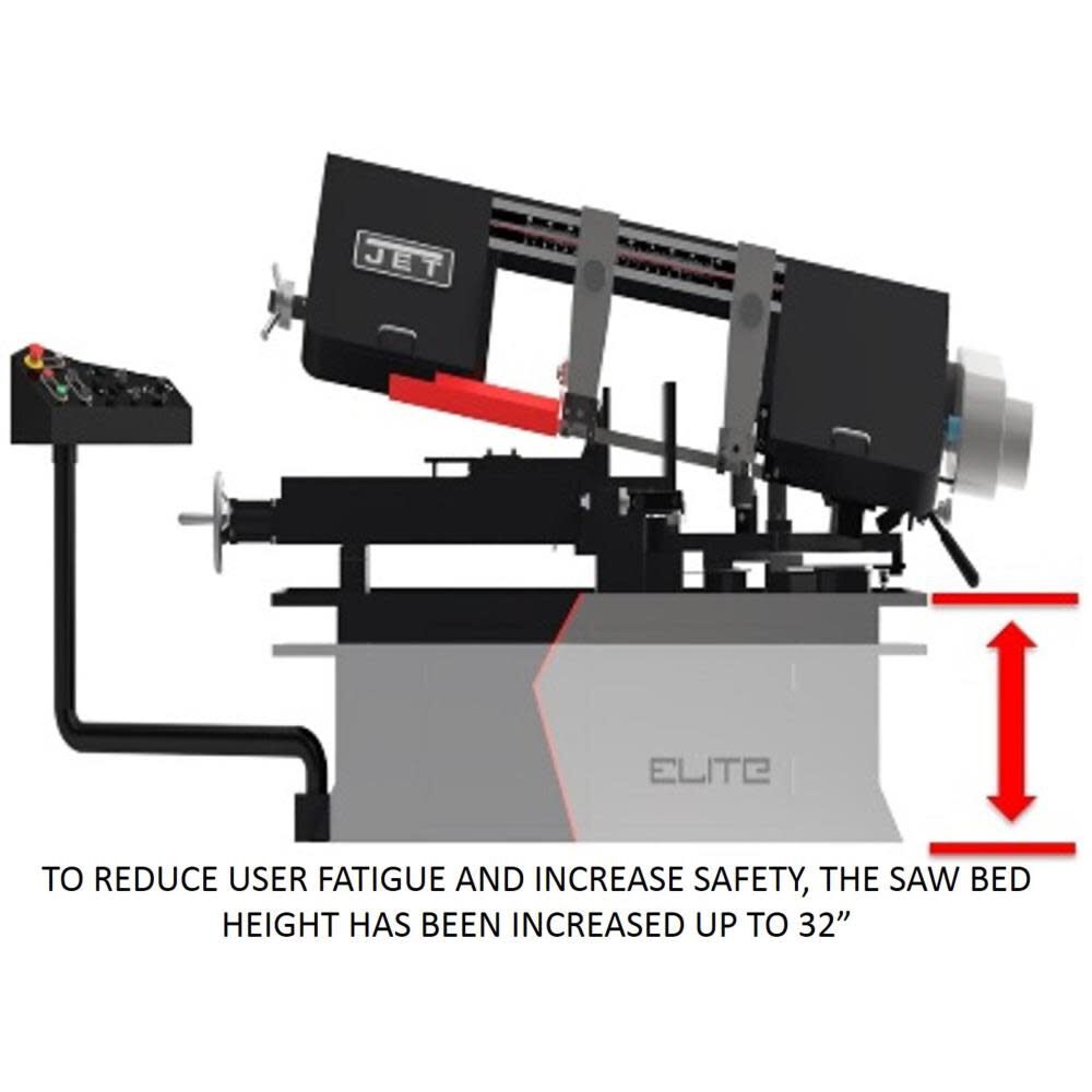 8 x 13 Variable Speed Bandsaw 891015