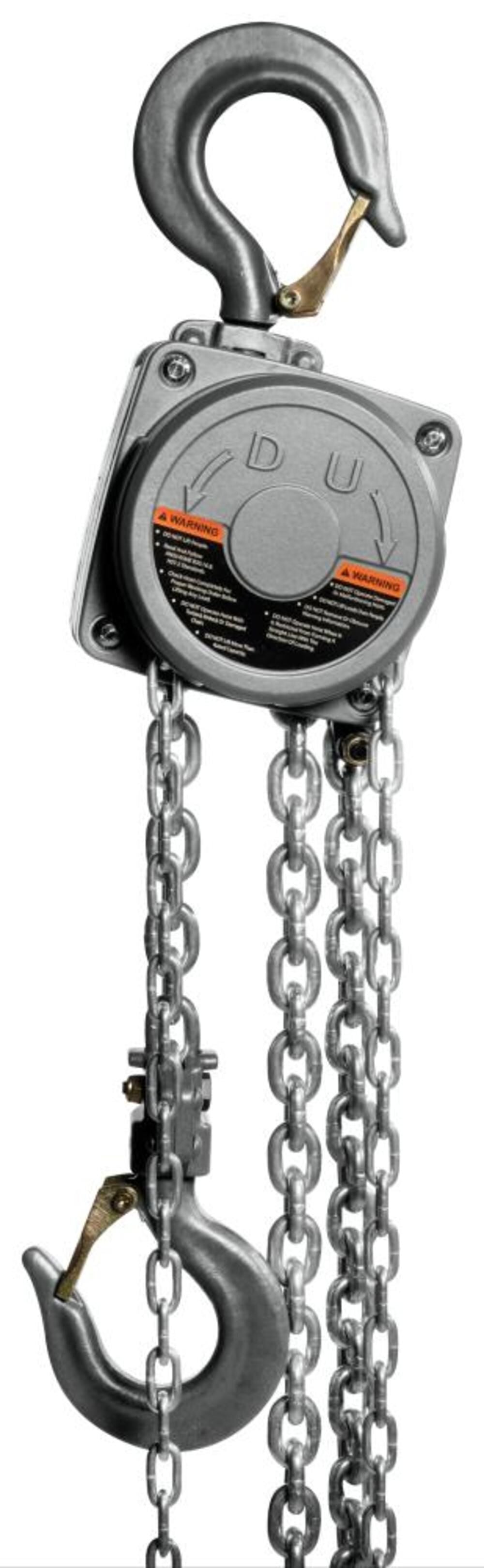 AL100-200-15 2 Ton Hand Chain Hoist with 15' of Lift 133215