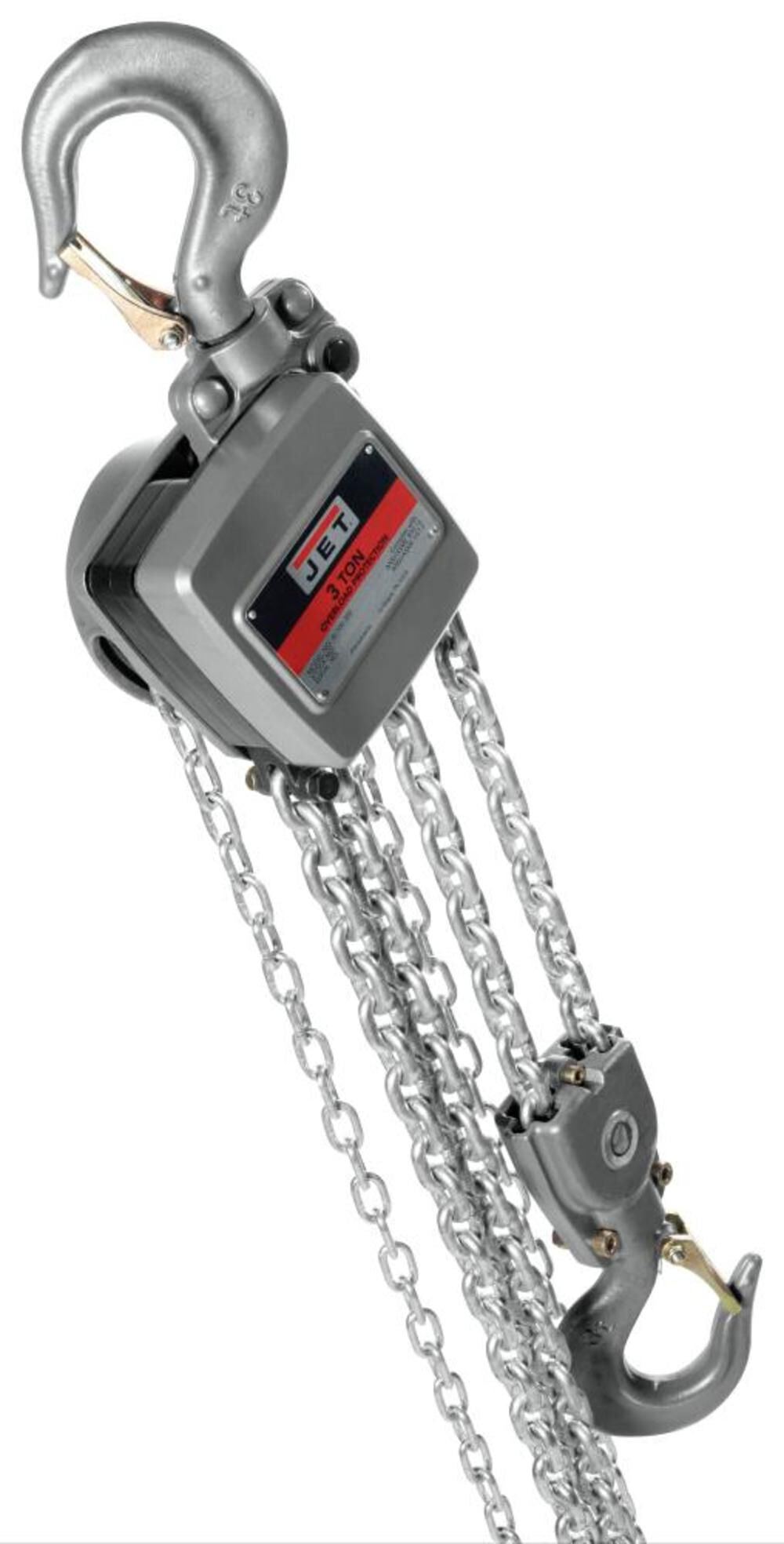 Al100-300-10 3 Ton Hand Chain Hoist with 10' of Lift 133310