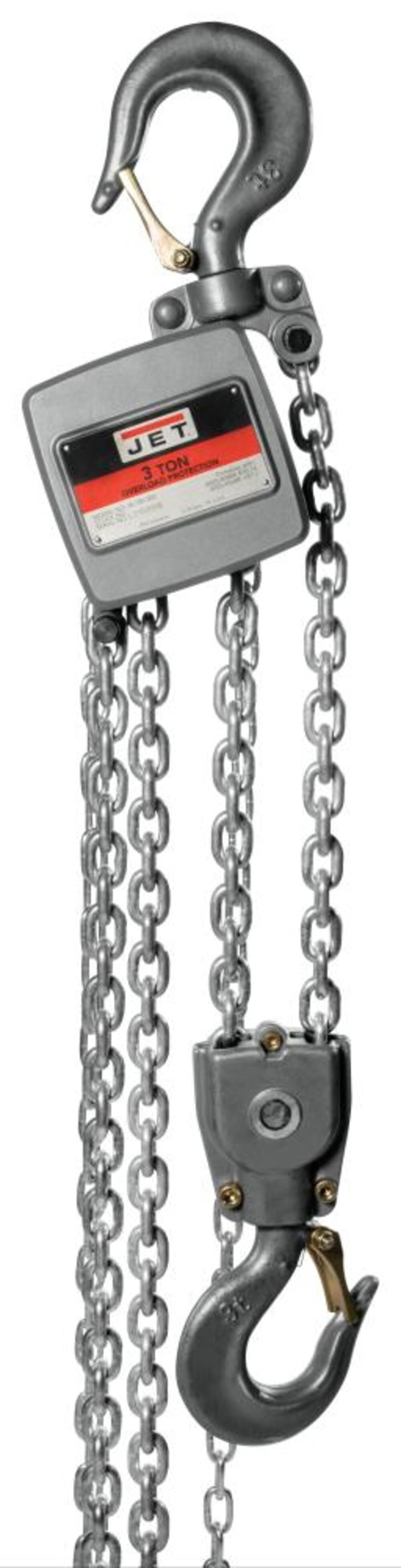 Al100-300-10 3 Ton Hand Chain Hoist with 10' of Lift 133310