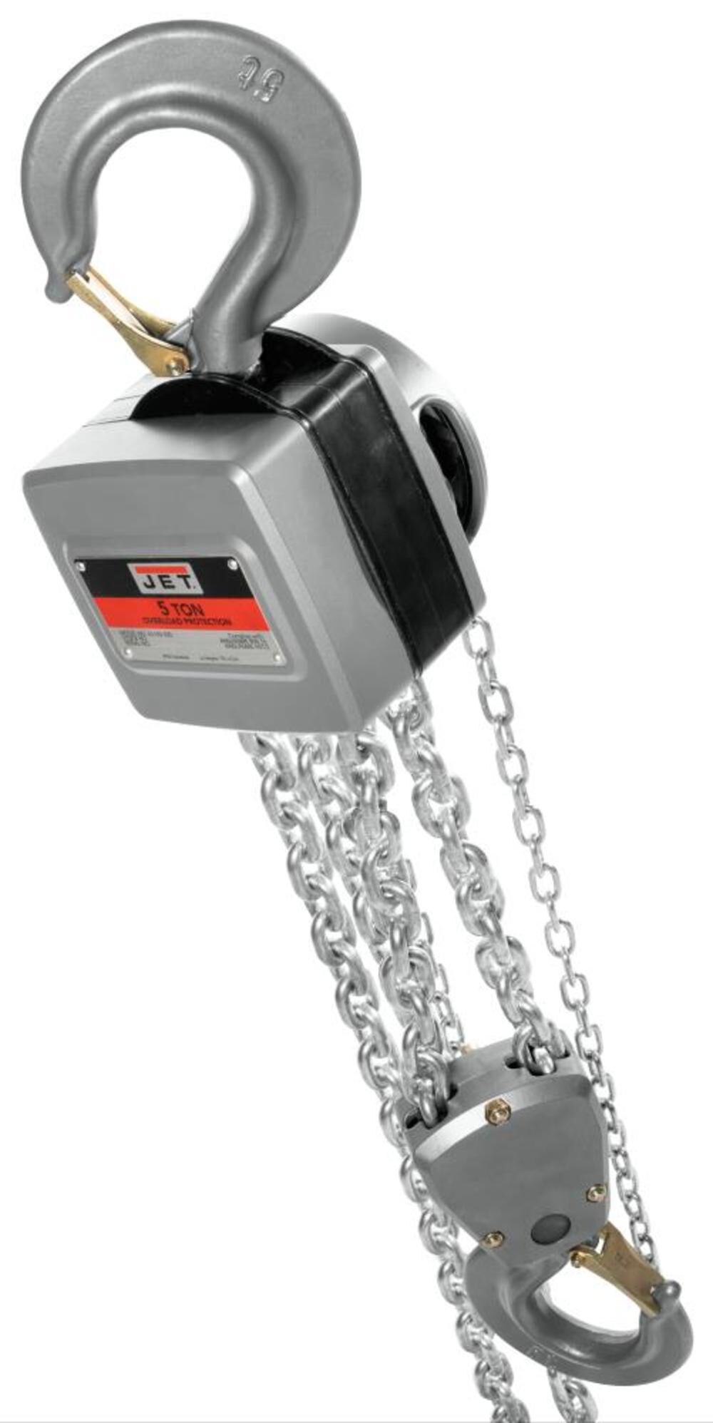 AL100-500-20 5 Ton Hand Chain Hoist with 20' of Lift 133520