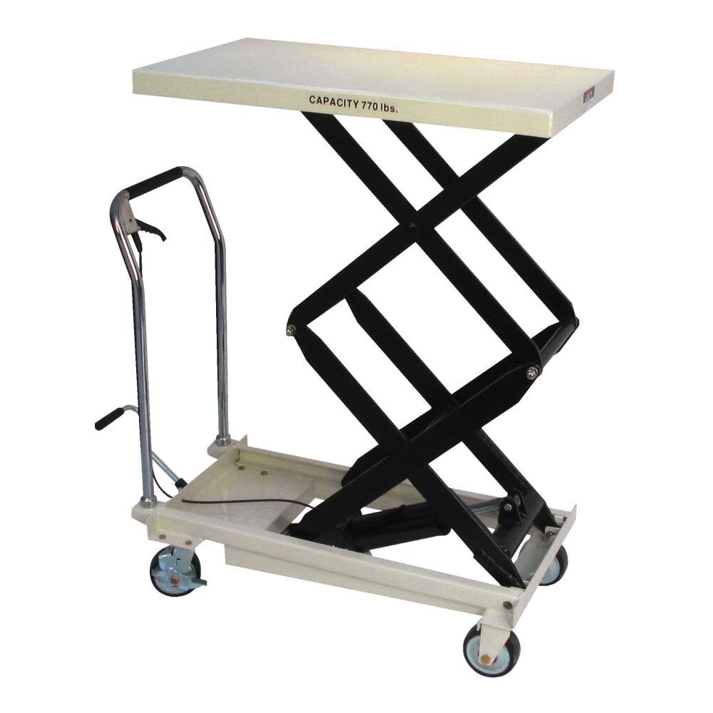 Double Scissor Lift Table 770-Lb Capacity 140778