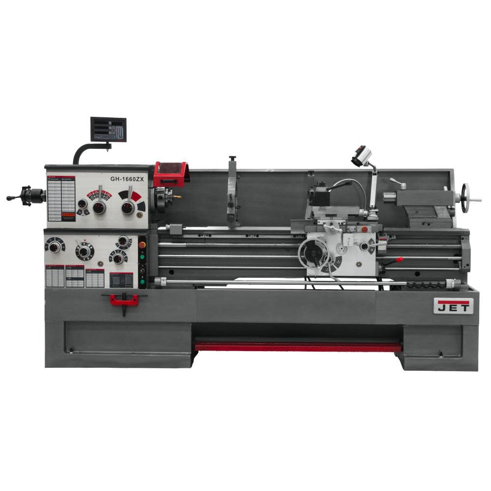 Gear Head 16 x 60 ZX Lathe with 2-Axis ACU-RITE 200S & Collet Closer Installed 321440