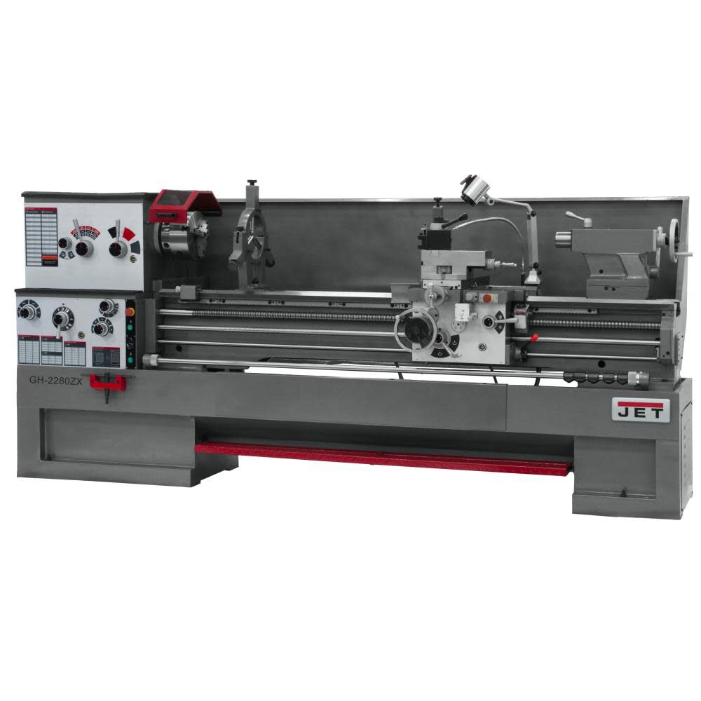 Gear Head 22 x 80 ZX Lathe with Taper Attachment 321565