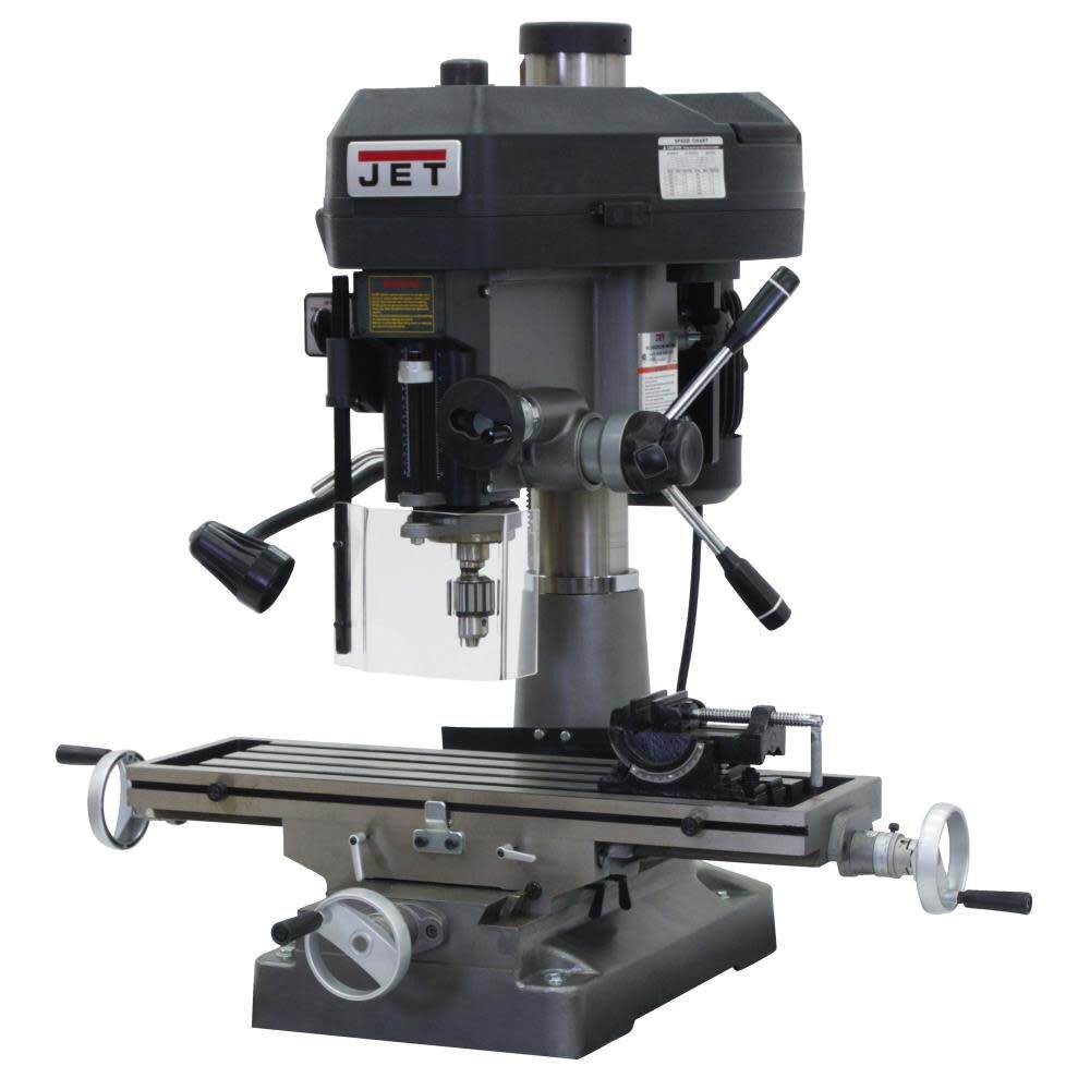 JMD-18 Metal Working Mill/Drill with R-8 Taper 2HP 115/230V 1PH 350018J