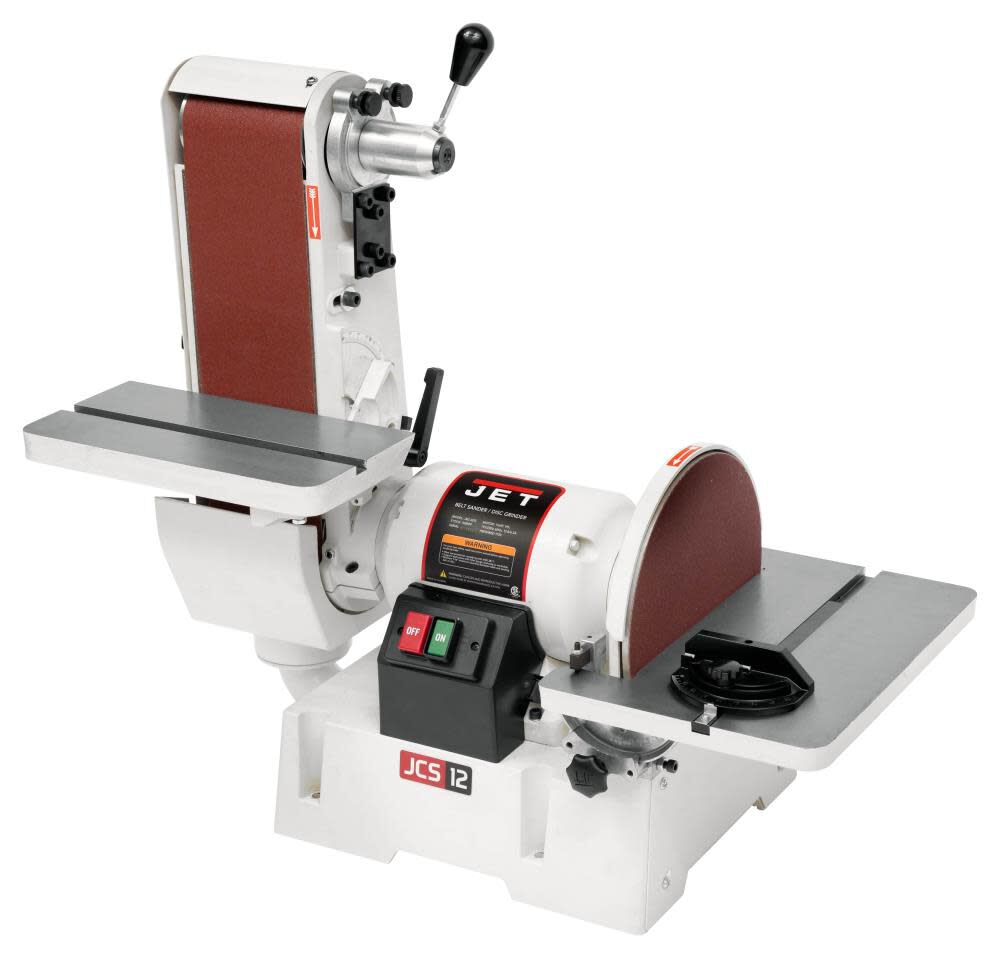 JSG-6DC 6 In. x 48 In. Belt / 12 In. Disc Sander 1-1/2 HP 1Ph 115/230 V 708599