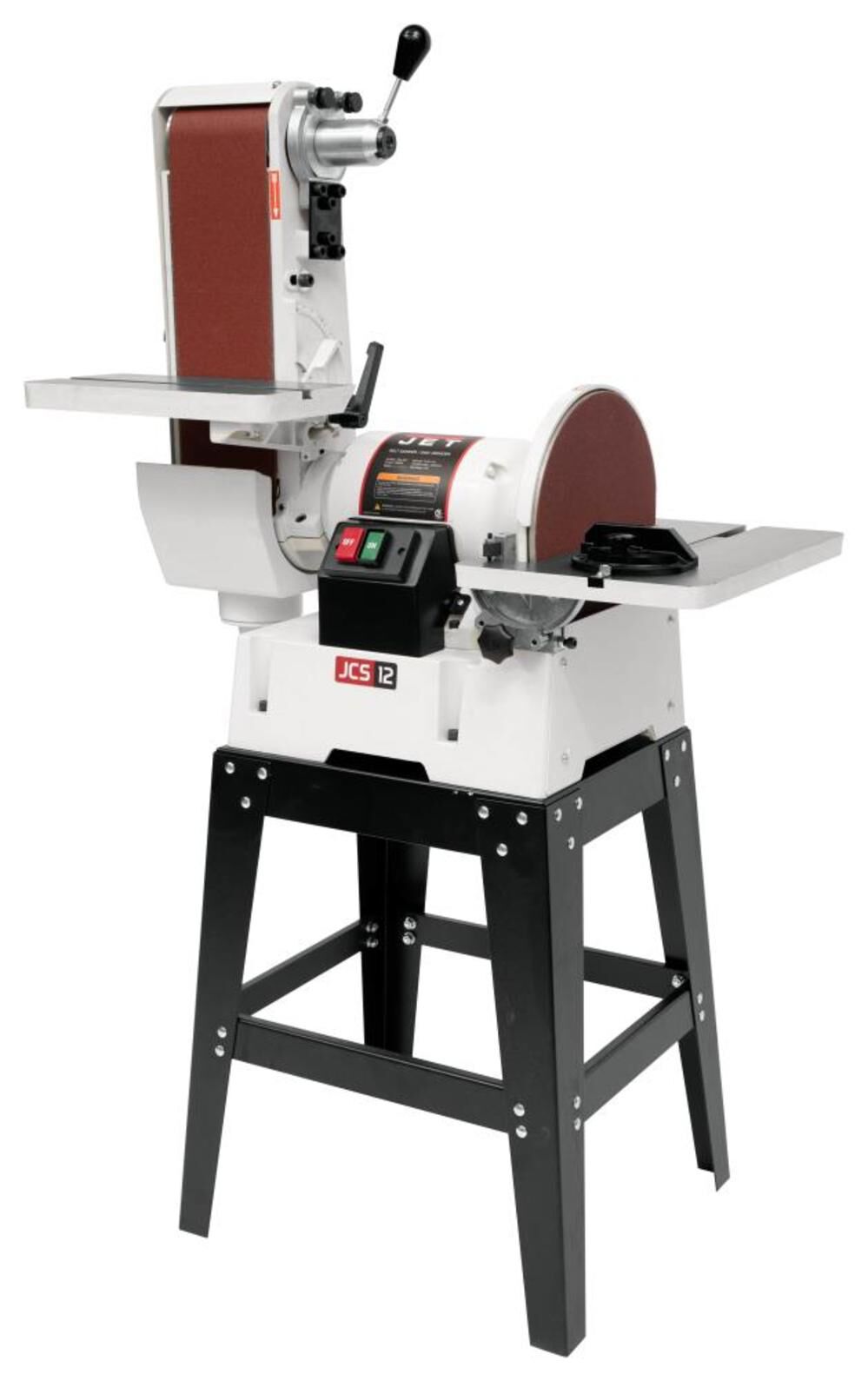 JSG-6DCK 6 In. x 48 In. Belt / 12 In. Disc Sander with Open Stand 708599K