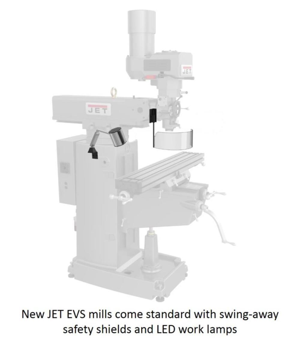 JTM-1050EVS2/230 Vertical Milling Machine 690650