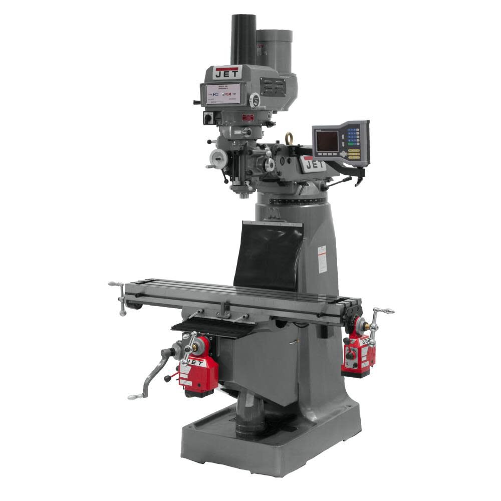 JTM-4VS-1 with VUE DRO X & Y TPFA Vertical Milling Machine 690422