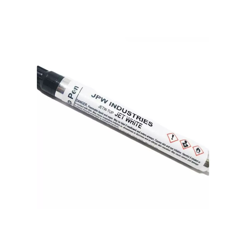 White Touch Up Paint Pen For Jet Machinery JETW-TUP