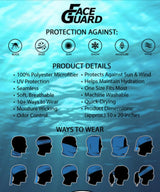 Face Guard Mask - Blue Camo BLUE CAMO