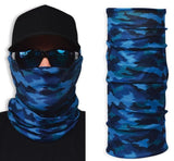 Boy Face Guard Mask - Blue Camo BLUE CAMO