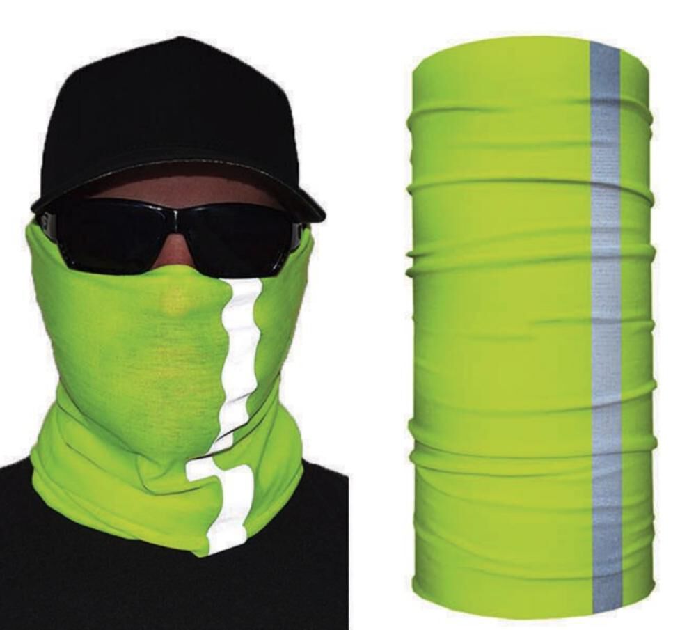 Face Guard Mask - Neon Yellow Reflective NEON REFLECT-Y