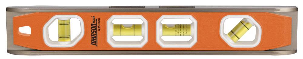 Aluminum 12-in 4 Vial Magnetic Torpedo Level 1435-1200