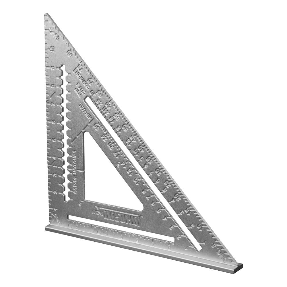 12 Inch Johnny Square Aluminum Rafter Square RAS-120