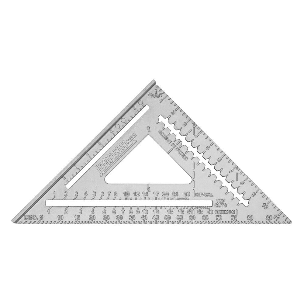 12 Inch Johnny Square Aluminum Rafter Square RAS-120