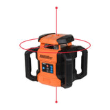 Red Dual Slope Rotary Laser Kit JRT300-RDHV-K