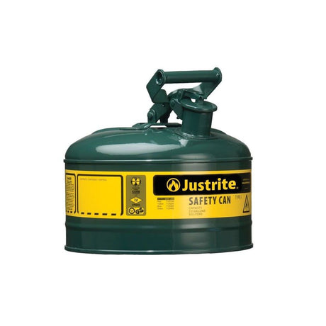 1 Gal Steel Safety Green Oil Can Type I with Flame Arrester 7110400