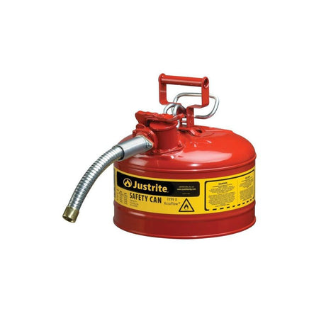 2.5 Gal Steel Safety Red Gas Can Type II 7225130