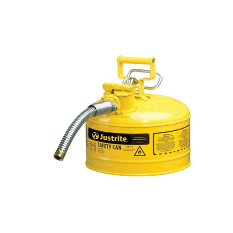 2.5 Gal Steel Safety Yellow Diesel Fuel Can Type II 7225230