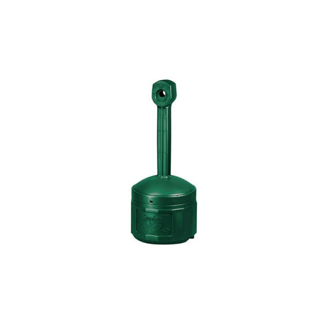 4 Gallon Forest Green Plastic Outdoor Ashtray 26800G
