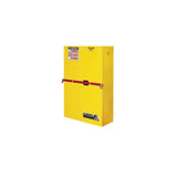 45 Gallon Yellow Steel Self Close Flammable Cabinet SC29884Y