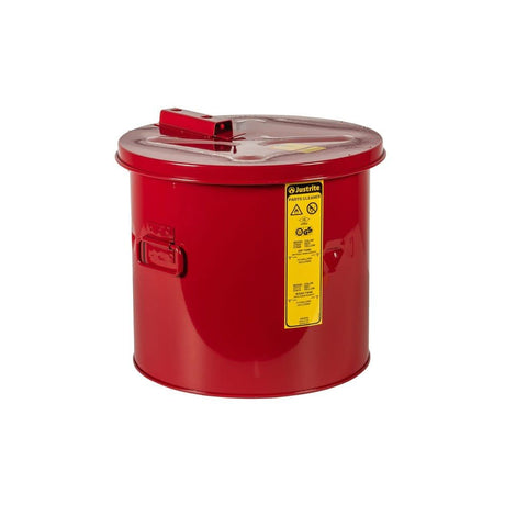 5 Gallon Red Steel Dip Tank for Cleaning Parts 27605