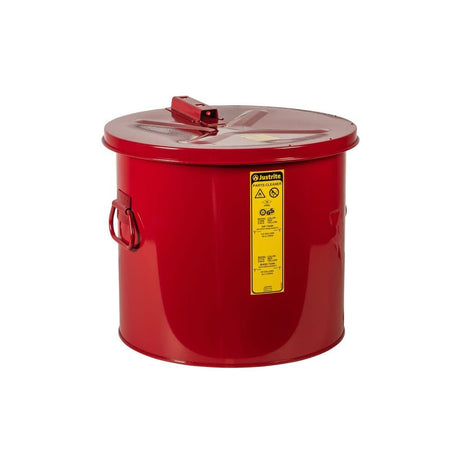 8 Gallon Red Steel Dip Tank for Cleaning Parts 27608