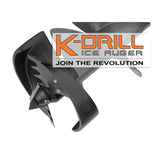 6in Ice Auger with Milwaukee M18 FUEL 1/2in Drill Driver (Bare Tool) Reconditioned IDRL60-2803-80