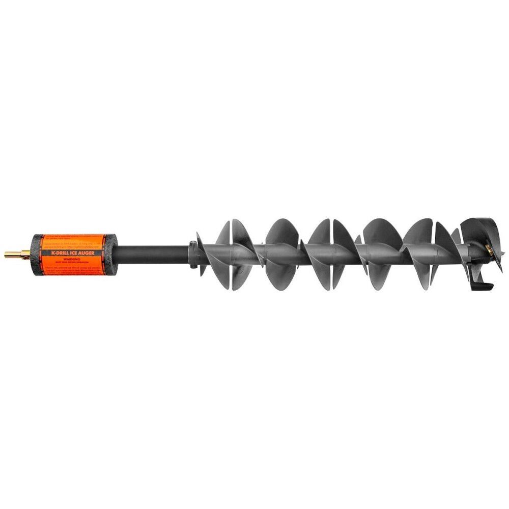 6in Ice Auger with Milwaukee M18 FUEL 1/2in Drill Driver (Bare Tool) Reconditioned IDRL60-2803-80