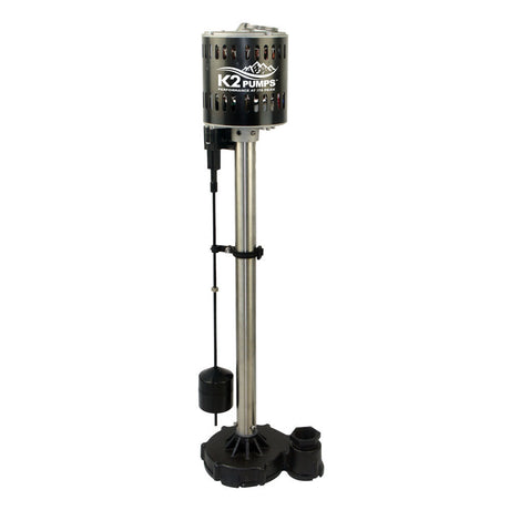 Pedestal Sump Pump 1/2 HP Stainless Steel SPP05001K