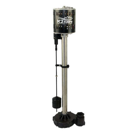 Pumps Pedestal Sump Pump 1/2 HP Stainless Steel SPP05001K