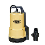 Submersible Utility Pump 1/4 HP Thermoplastic Automatic UTA02502K